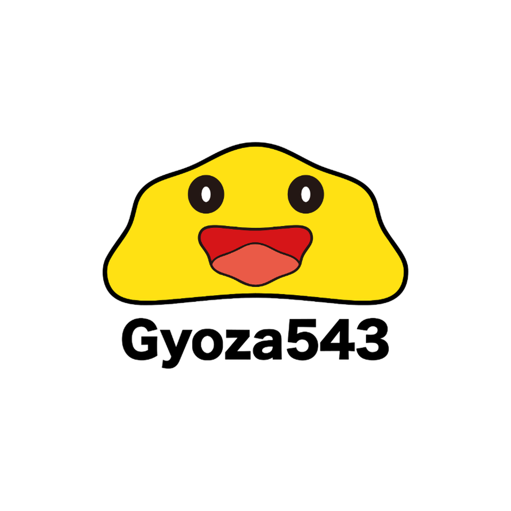 ロゴデザイン実績：Gyoza543（オリジナルキャラクター／アパレル）